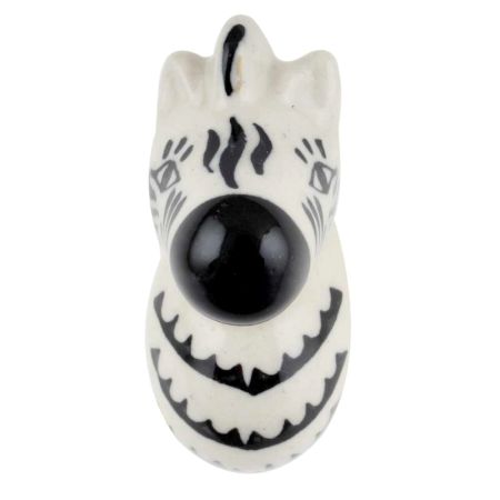 Zebra Head Pattern Ceramic Cabinet Knobs